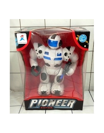 ROBOT A PILAS C LUZ Y...