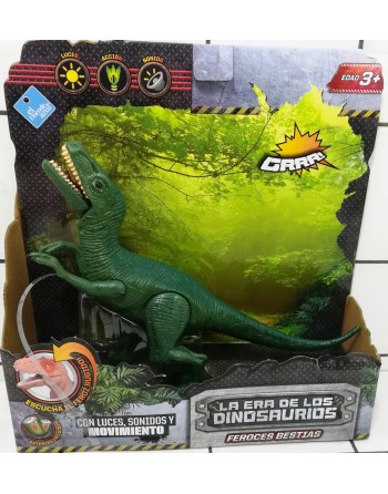 DINOSAURIO EN BLISTER C LUZ...