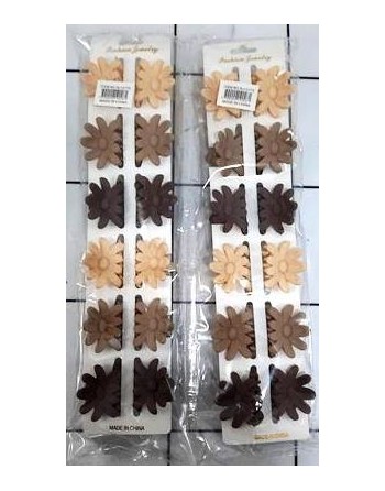 BROCHE PLASTICO FLORES...