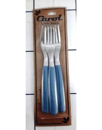 TENEDOR PLASTICO CAROL x3...