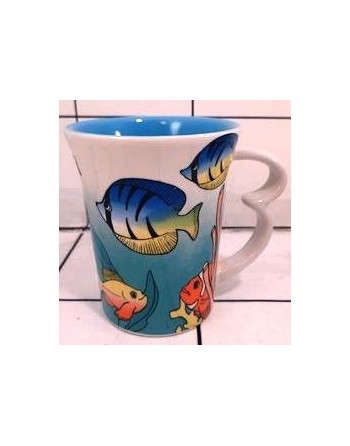 TAZA MUG RECTA 330cc PECES