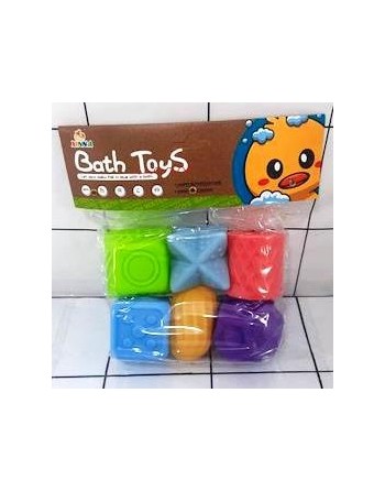 SET DE DUCHA x6    BATH TOYS
