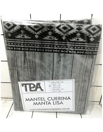 MANTEL CUERINA ESTAMPADA...