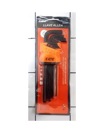 LLAVE ALLEN 9 PIEZAS LARGAS...