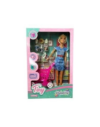 MUÑECA TINY SHOPPING CAJA