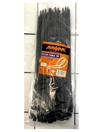 PRECINTO 4x300mm x100 NEGRO...