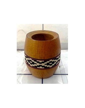 MATE MADERA CALABACITA CON...