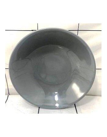 PLATO HONDO 20cm CERAMICA GRIS
