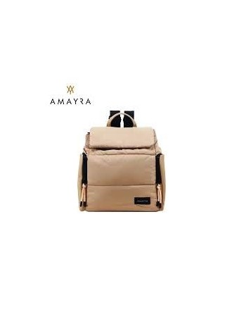 MOCHILA CUERO AMAYRA CAMEL...