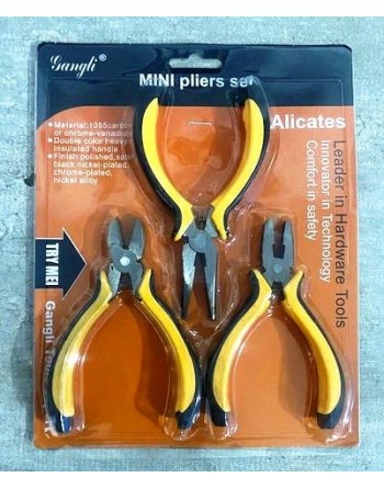 SET PINZAS x3 EN BLISTER    