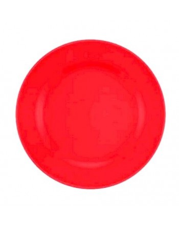 PLATO POSTRE DONNA ROJO...