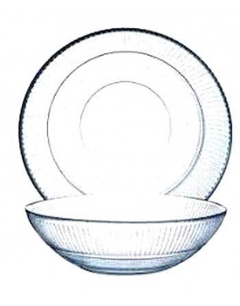 PLATO HONDO CRISTAL LOUISON...