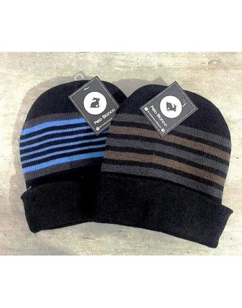 GORRO LANA MELANGE DOBLE...