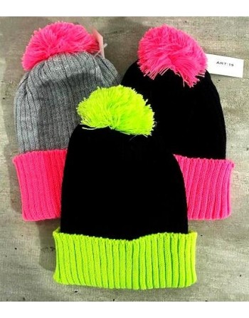 GORRO LANA MORLEY C POMPON...