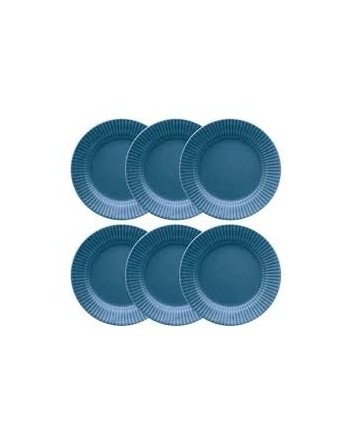 PLATO POSTRE 19cm CANELE AZUL