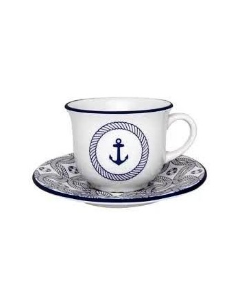 SET TAZA DE TE Y PLATO x12...