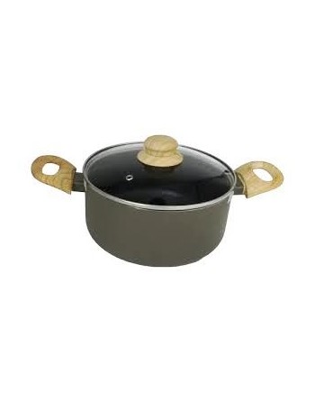 CACEROLA C TAPA VIDRIO Y...