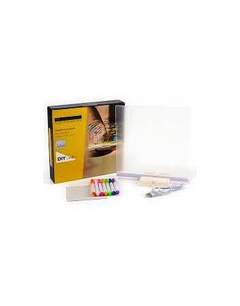 PIZARRA CON LED    DIY LAMP