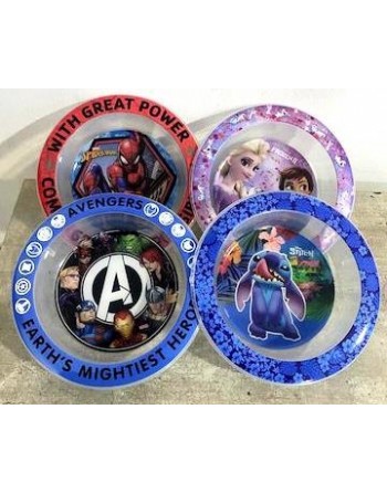 BOWL CEREALERO 17cm PERSONAJES