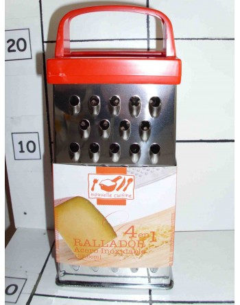 RALLADOR 4 EN 1 ACERO...