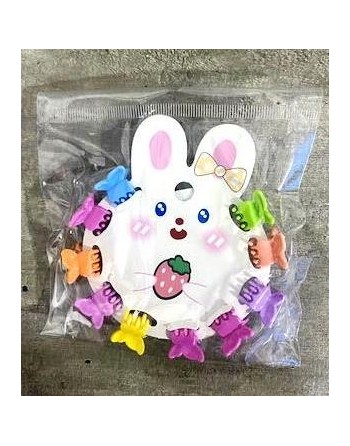 BROCHE PLASTICO MINI x10...