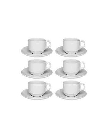SET TAZA DE TE Y PLATO x12...