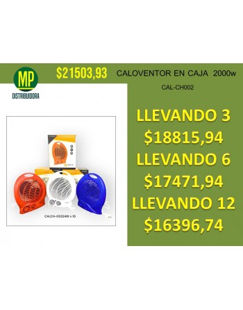 OFERTA - CALOVENTOR ORYX  -