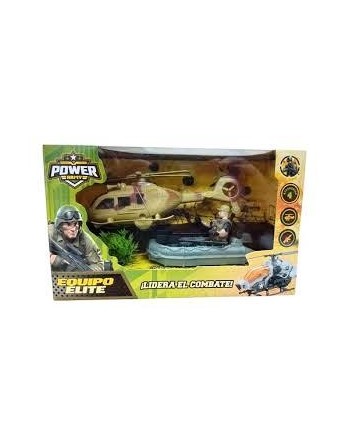 SET HELICOPTERO C SOLDADO Y...