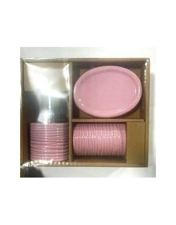 SET DE BAÑO CERAMICA x3...