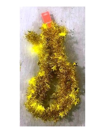 GUIRNALDA FLECOS DORADA C...