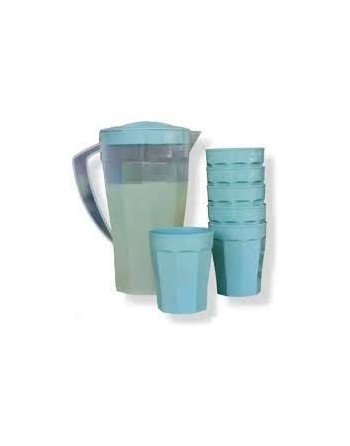JARRA 1.75lts + 4 VASOS...