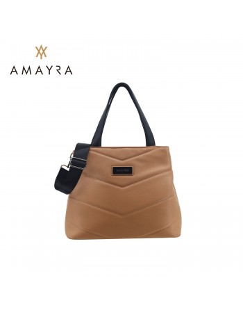 CARTERA AMAYRA CUERO CAMEL...