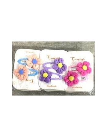 SET HEBILLAS x2 FLORES...