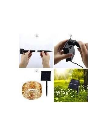 LUZ SOLAR 200 MICRO LED...