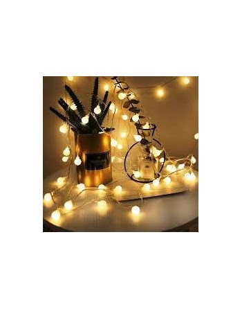 LUZ SOLAR 40 LED BOLITAS...