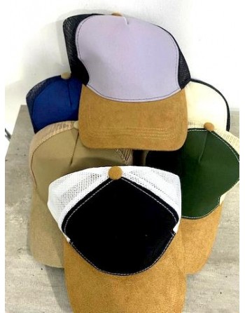 GORRA TRUCKER FRENTE GAMUZA...