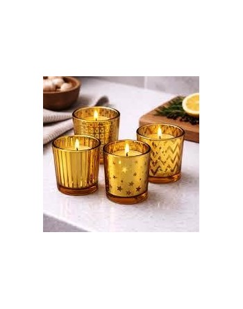 PORTAVELA CON VELA DECO