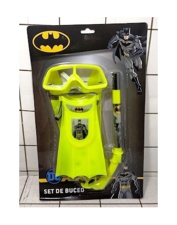 SET DE BUCEO BATMAN C PATAS...