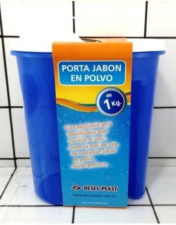 TARRO PARA JABON EN POLVO...