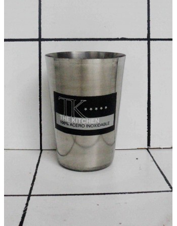 VASO ACERO 10cm   250cc...