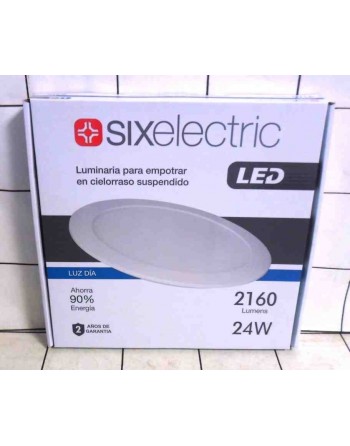 PANEL LED REDONDO EMB. 24W...