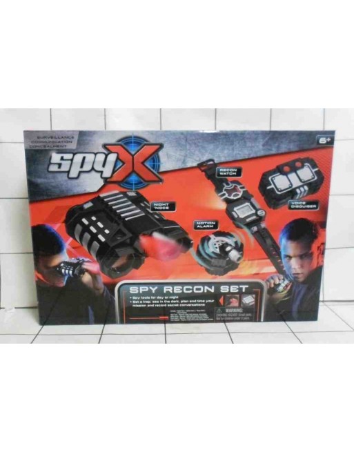 SET DE VIGIA SPY RECON SET SPY X 2 EQUIPOS 10515